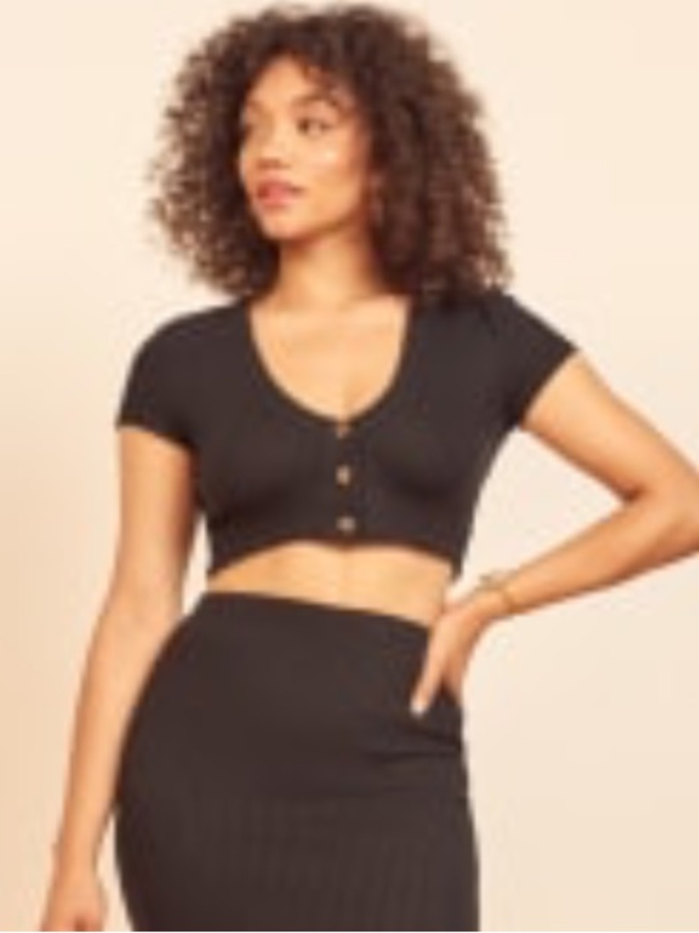 Black Reformation  crop top